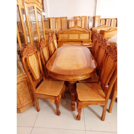 Bàn Ghế Phòng Khách 8 Ghế