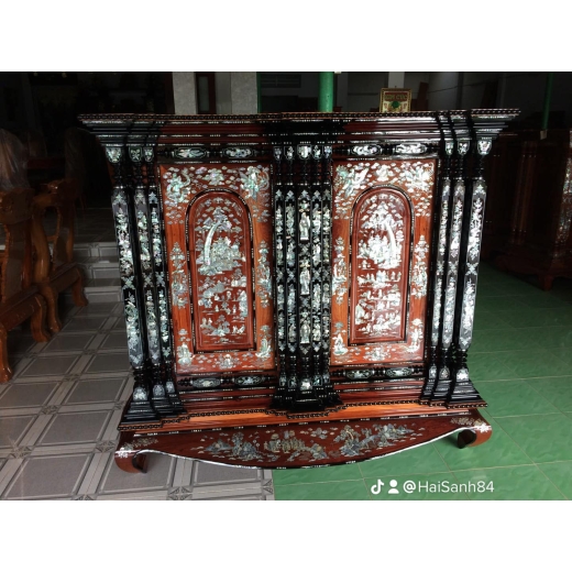 Tủ Thờ Gò Công Truyền Thống 11 trụ