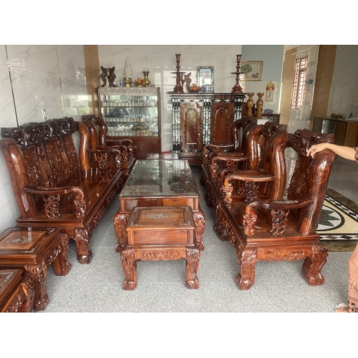 Salong cẩm lai việc 10 mon tay 14